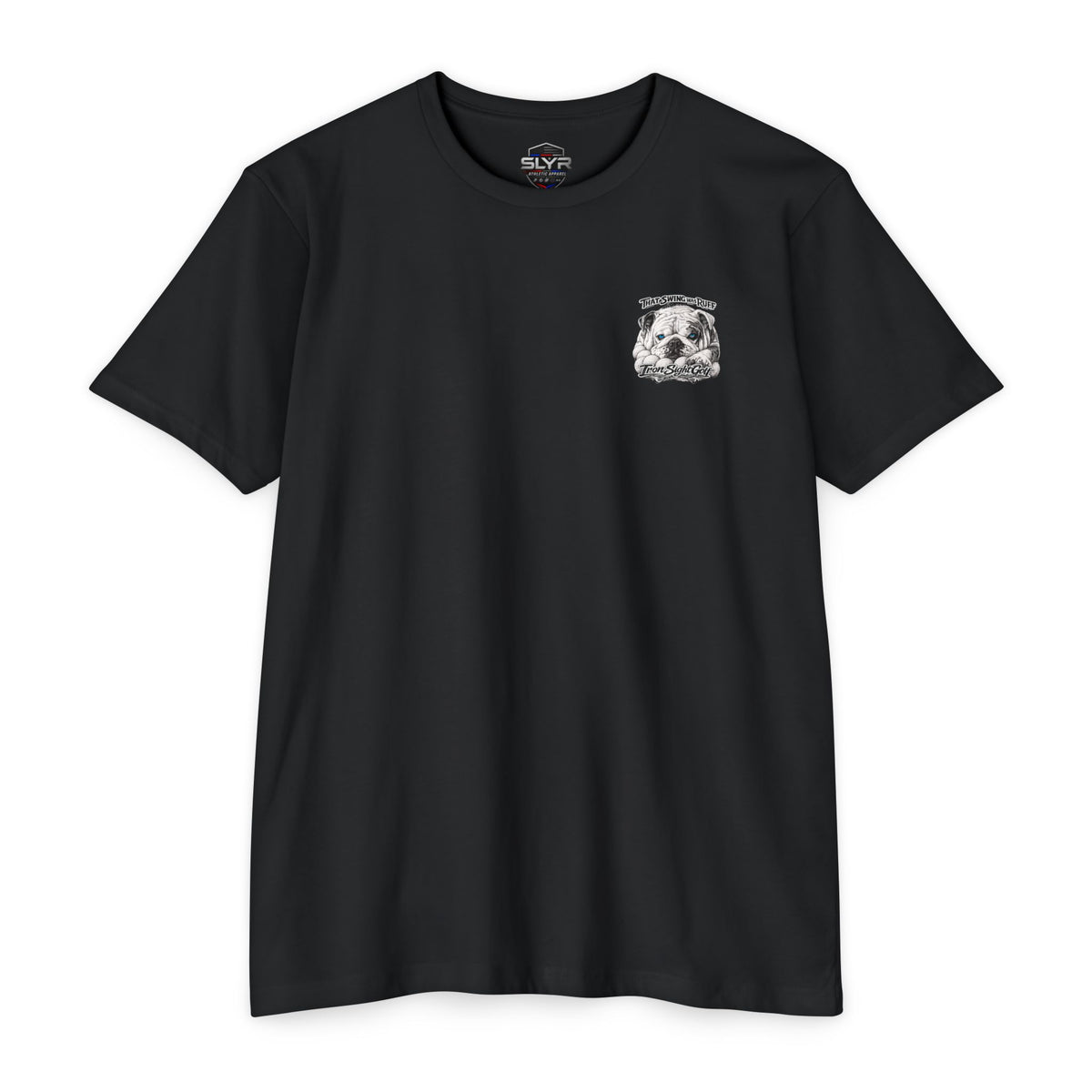 That Swing Was Ruff bulldog golf T-shirt by SLYR Apparel - product view 8