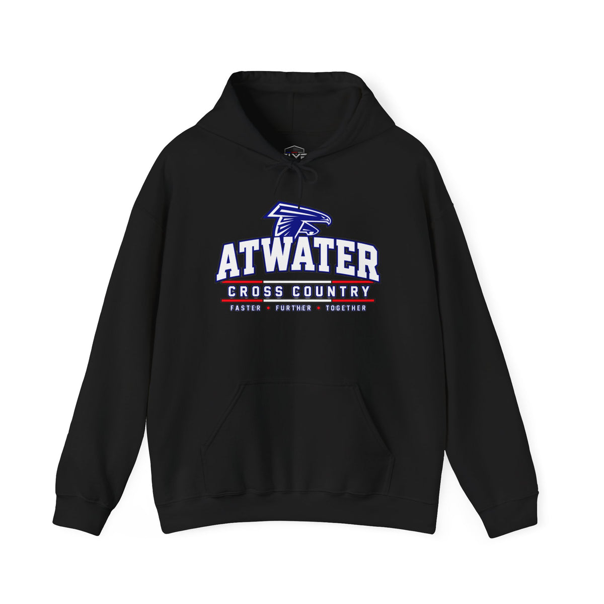 Atwater Cross Country Faster Further Together hoodie by SLYR Apparel — product view 3