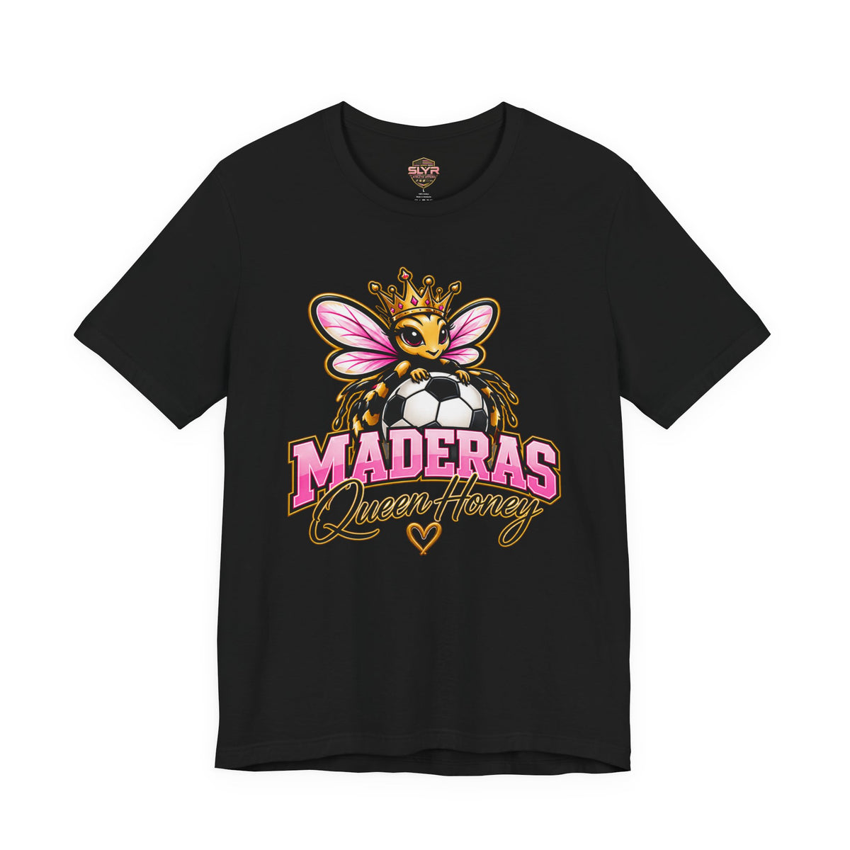 Maderas Queen Honey Bee Graphic T-Shirt by SLYR Apparel - product image 1
