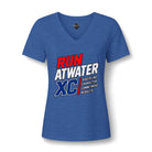 Women's Run Atwater XC V-Neck Tee — Cross Country Team Shirt - SLYR Apparel
