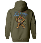 I'd Rather Be Fishing Bigfoot T-Shirt - SLYR Apparel