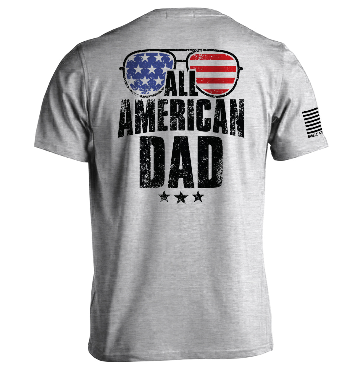 All American Dad Patriotic T-Shirt - SLYR Apparel