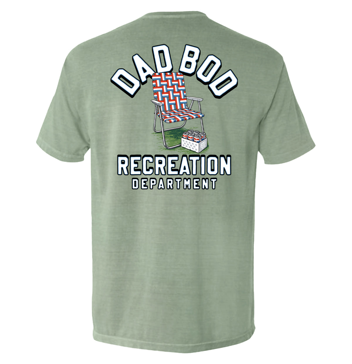 Dad Bod Recreation Department T-Shirt - SLYR Apparel