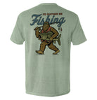 I'd Rather Be Fishing Bigfoot T-Shirt - SLYR Apparel