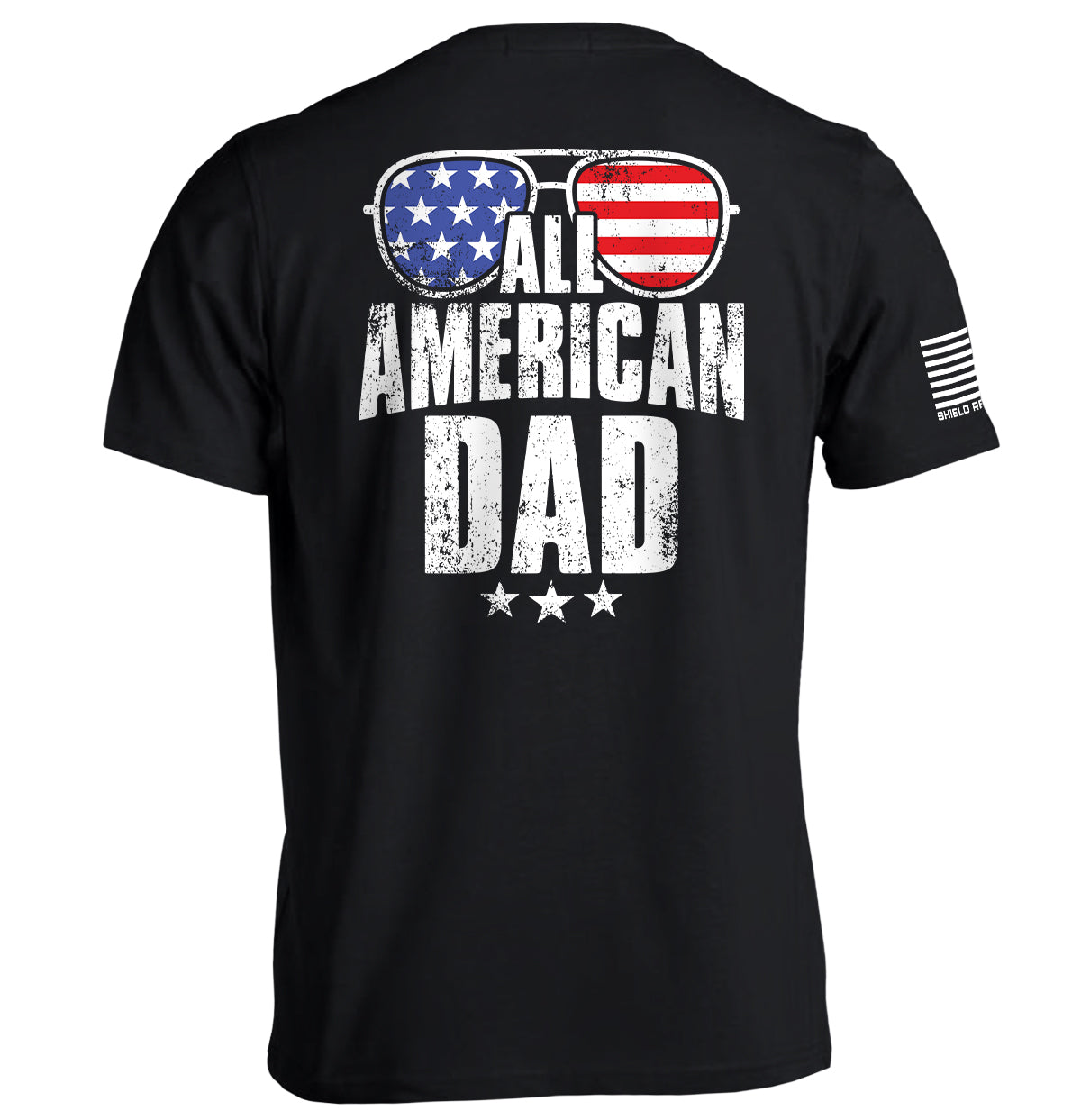 All American Dad Patriotic T-Shirt - SLYR Apparel