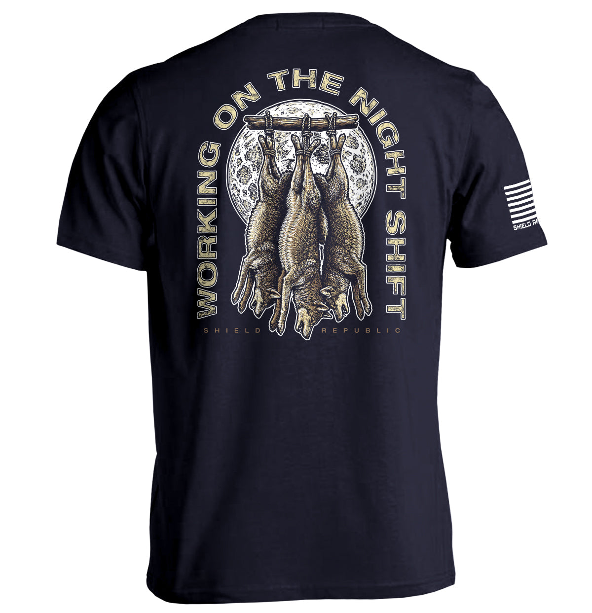 Working on the Night Shift T-Shirt - SLYR Apparel
