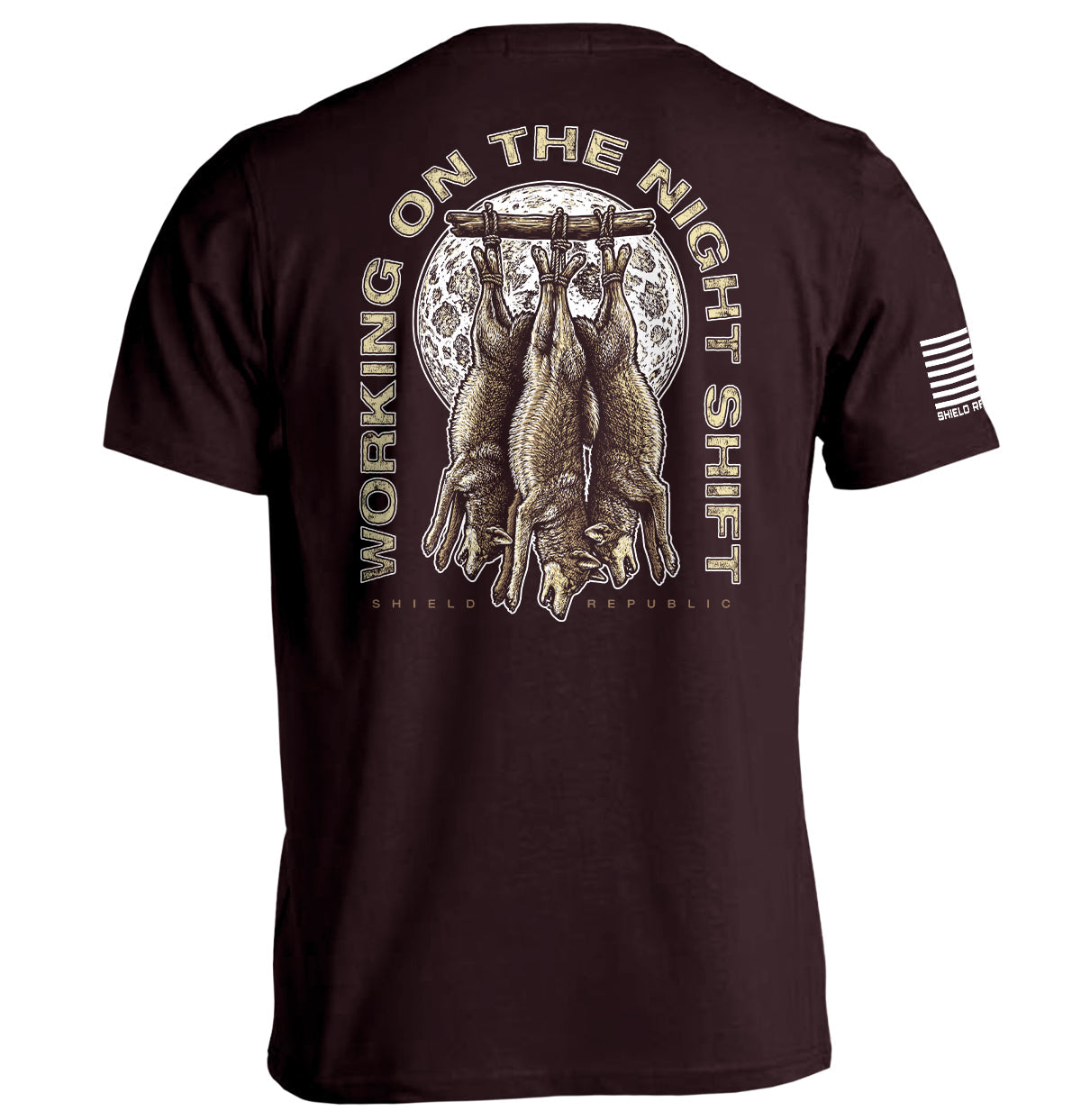 Working on the Night Shift T-Shirt - SLYR Apparel