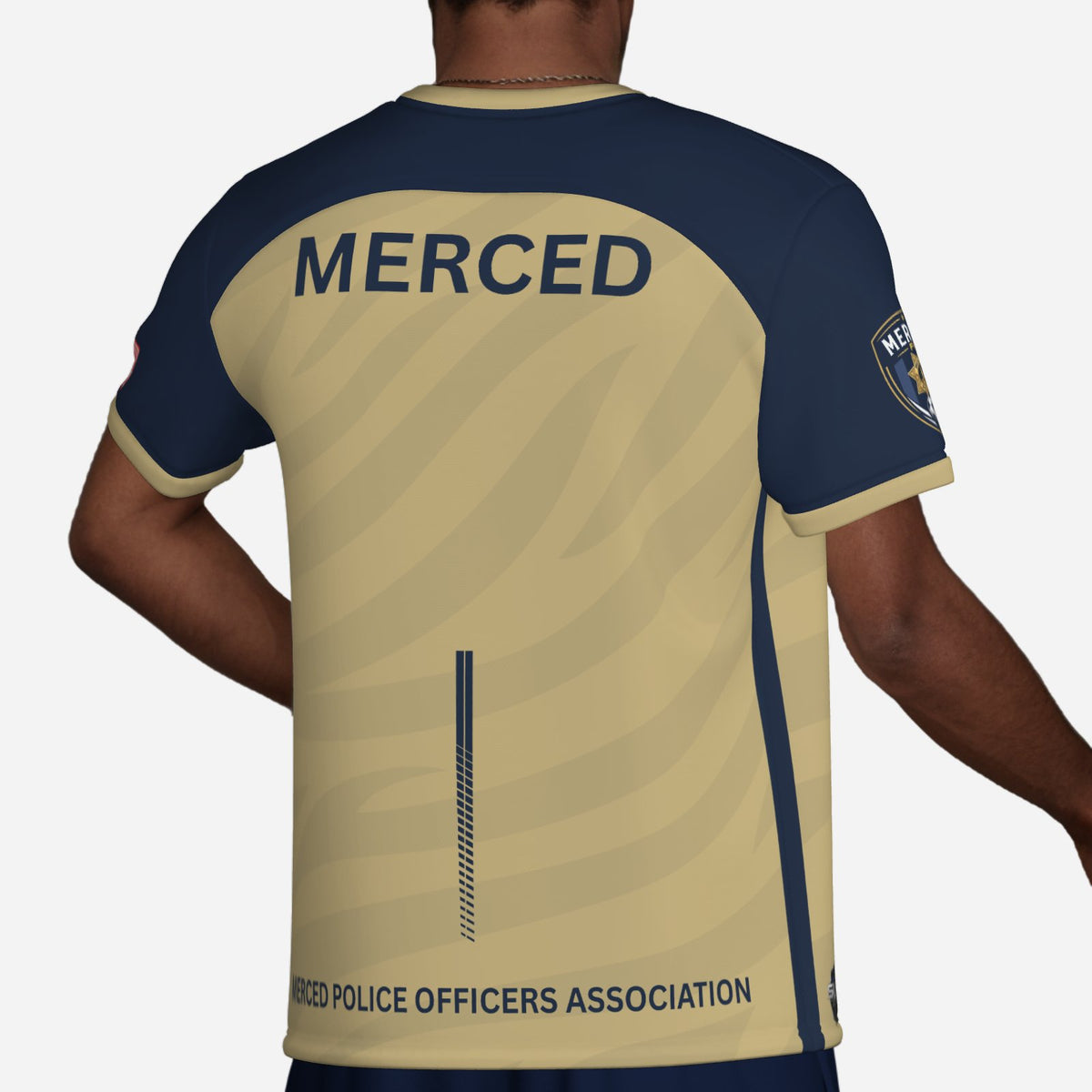 SLYR Apparel Merced FC Goalkeeper Jersey for the Merced Police Department soccer team