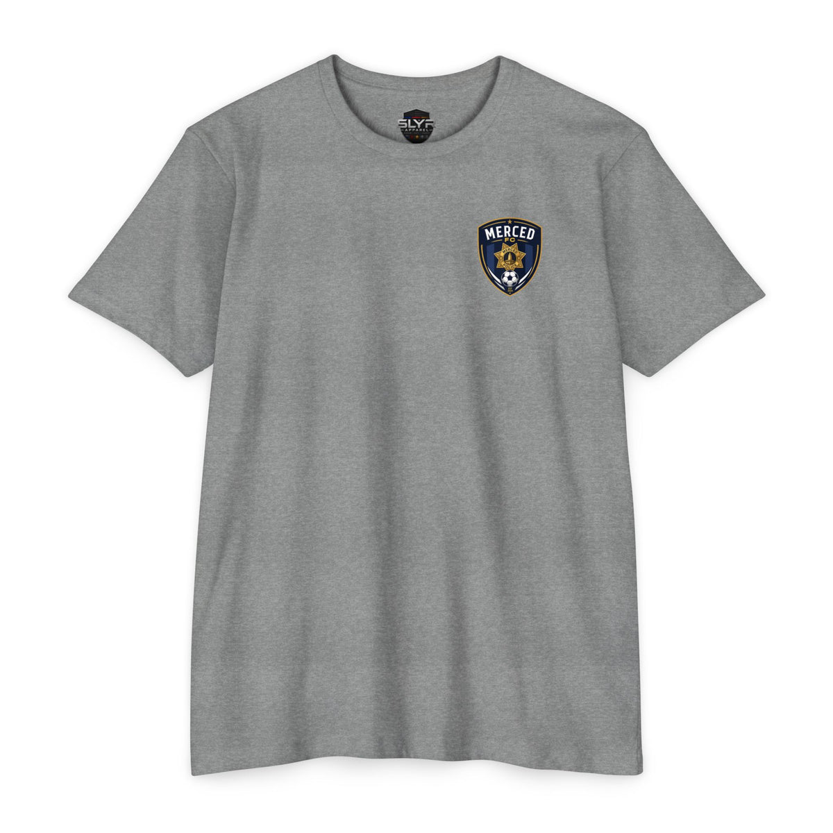 SLYR Apparel Merced FC Soccer T-Shirt – 2026 Las Vegas Football Club Tee