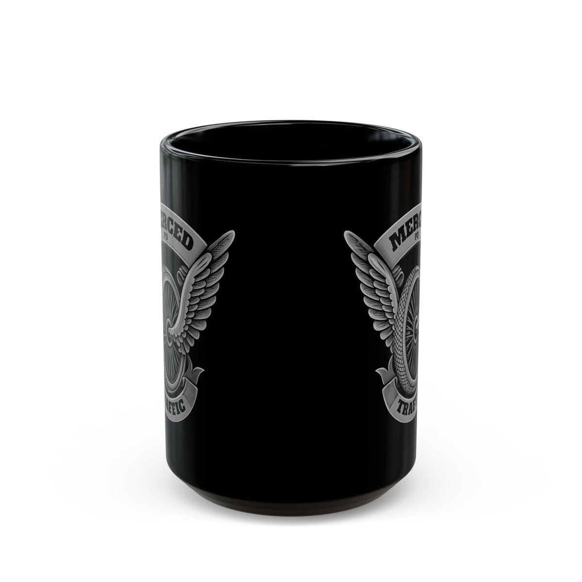 SLYR Apparel Merced PD Traffic Wing Emblem Mug