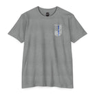 SLYR Apparel Merced Police Support Tee with thin blue line American flag