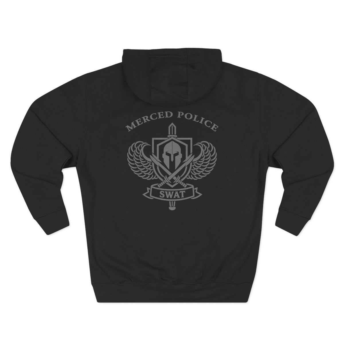 SLYR Apparel Merced Police SWAT New Logo Hoodie