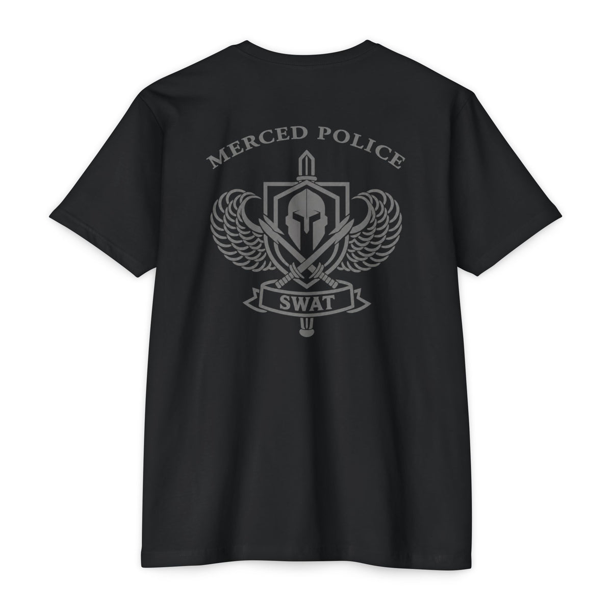 SLYR Apparel Merced Police SWAT New Logo T-Shirt