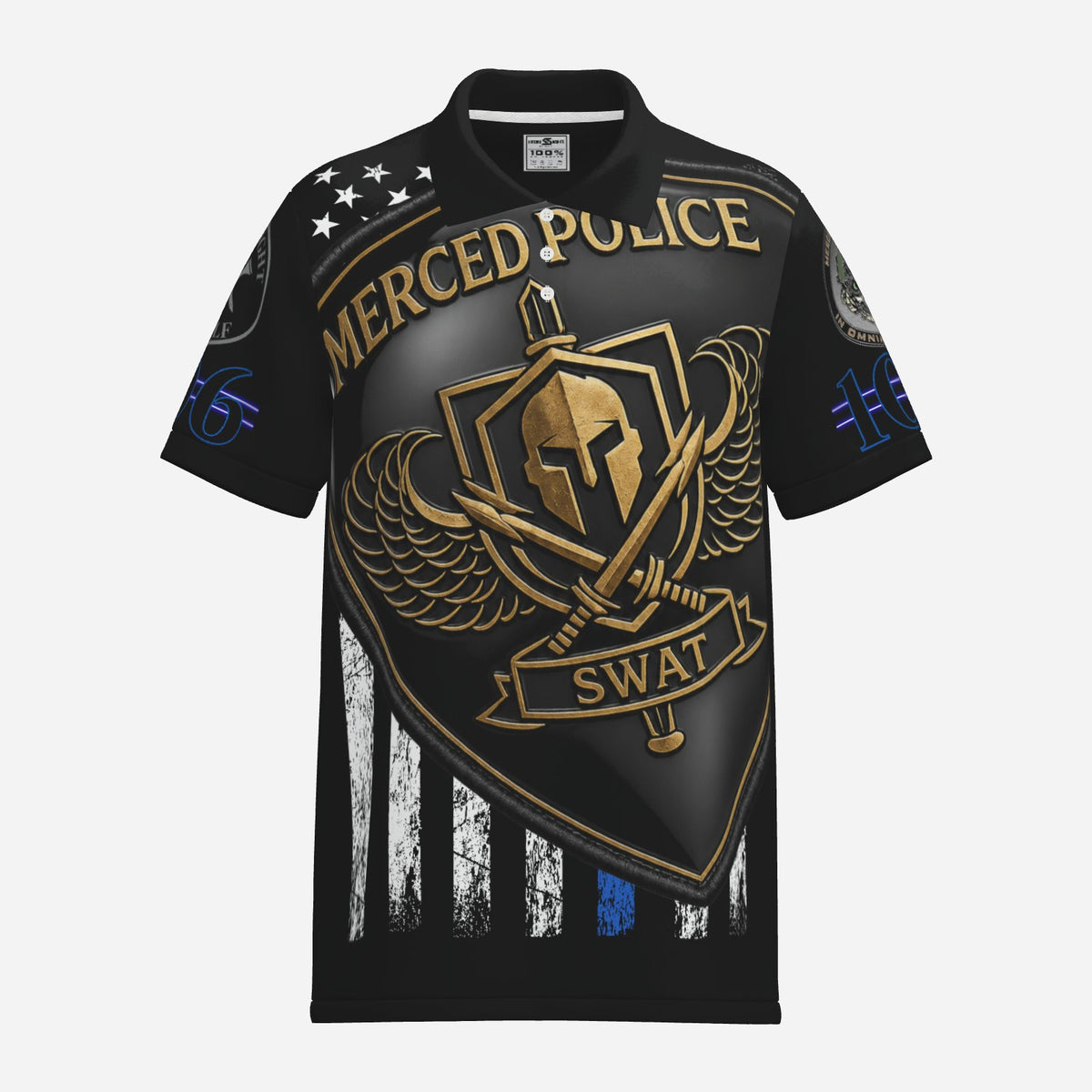 SLYR Apparel Merced SWAT Performance Golf Polo