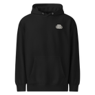 Front view of SLYR Apparel MPD Bomb Squad Hoodie in black