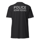 Back view of SLYR Apparel MPD Bomb Squad T-Shirt in black