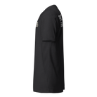 Left-side view of SLYR Apparel MPD Bomb Squad T-Shirt in black