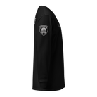 Right-side view of SLYR Apparel MPD CSO Explorer Advisor long sleeve shirt in black