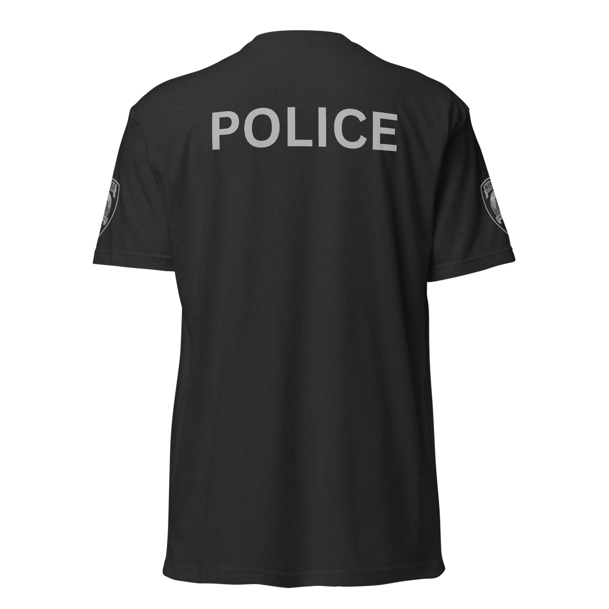 Back view of SLYR Apparel MPD Officer Explorer Advisor T-Shirt in black