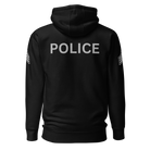Back view of SLYR Apparel MPD Sergeant Explorer Advisor hoodie in black