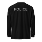 Back view of SLYR Apparel MPD Sergeant Explorer Advisor long sleeve shirt in black