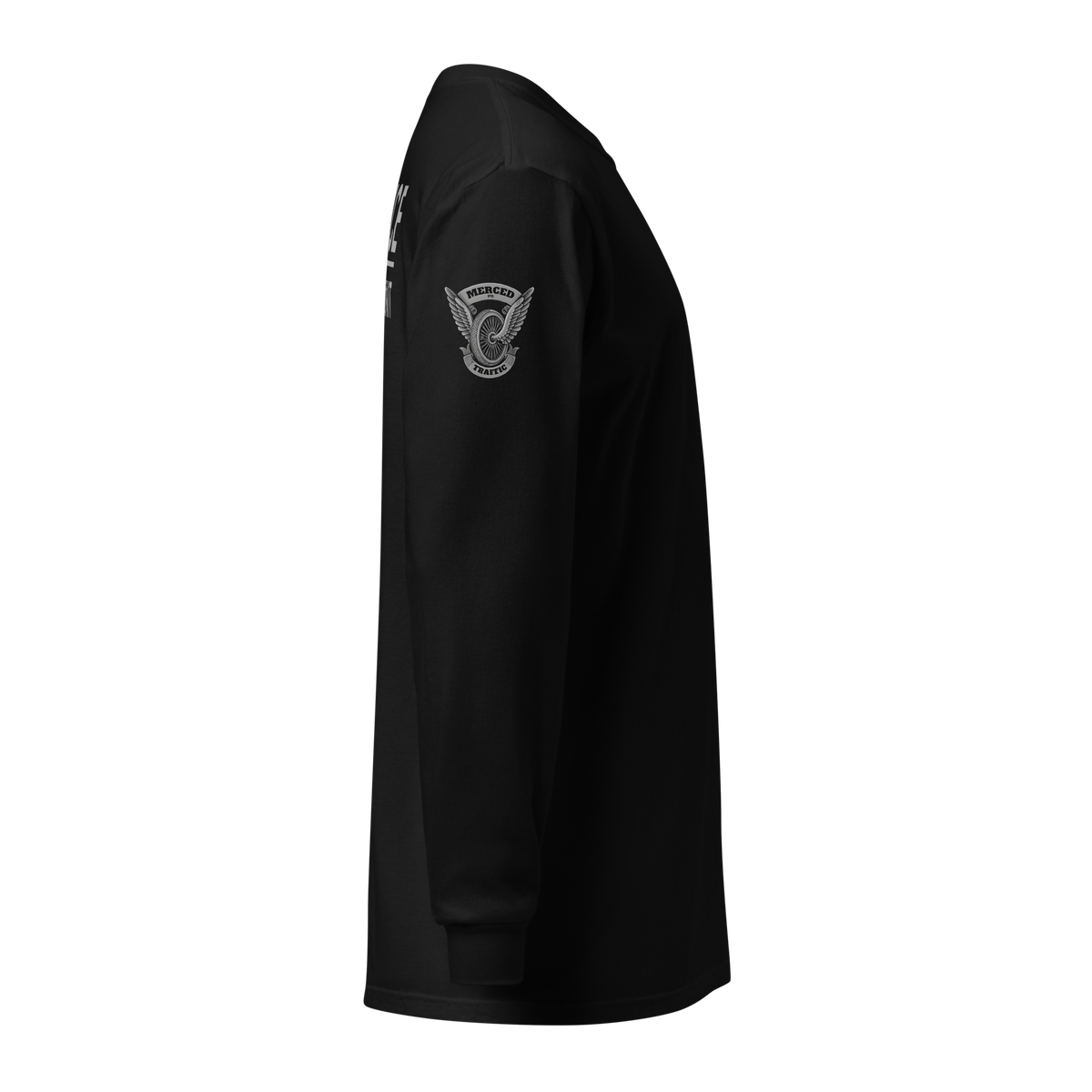 MPD Traffic Officer heavyweight long-sleeve shirt - right side view