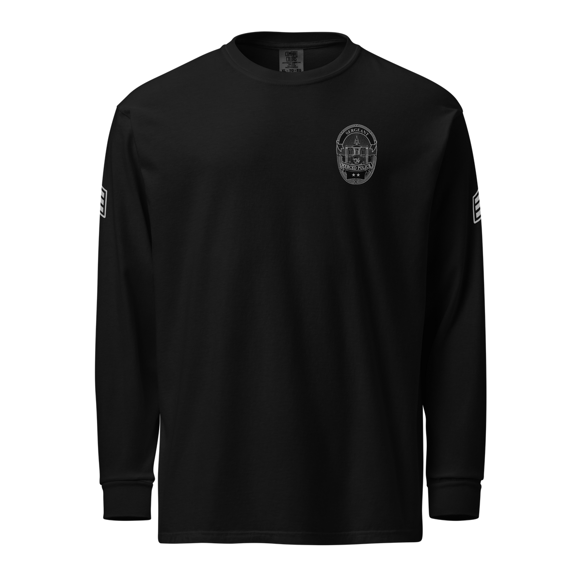 MPD Traffic Sergeant heavyweight long-sleeve shirt - front view