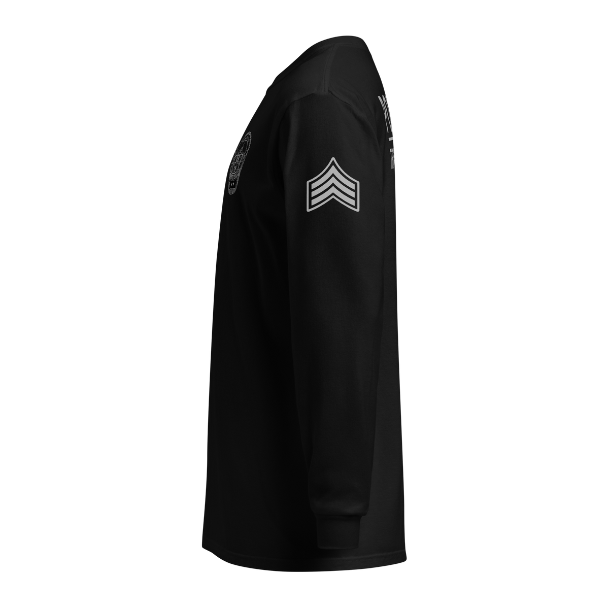 MPD Traffic Sergeant heavyweight long-sleeve shirt - left side view