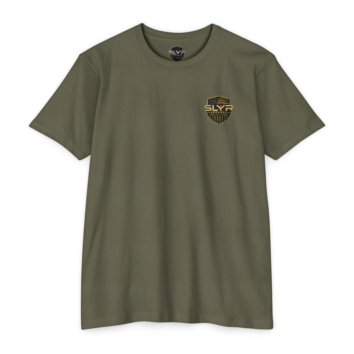 SLYR Apparel Never Forget Honor Duty Courage T-Shirt