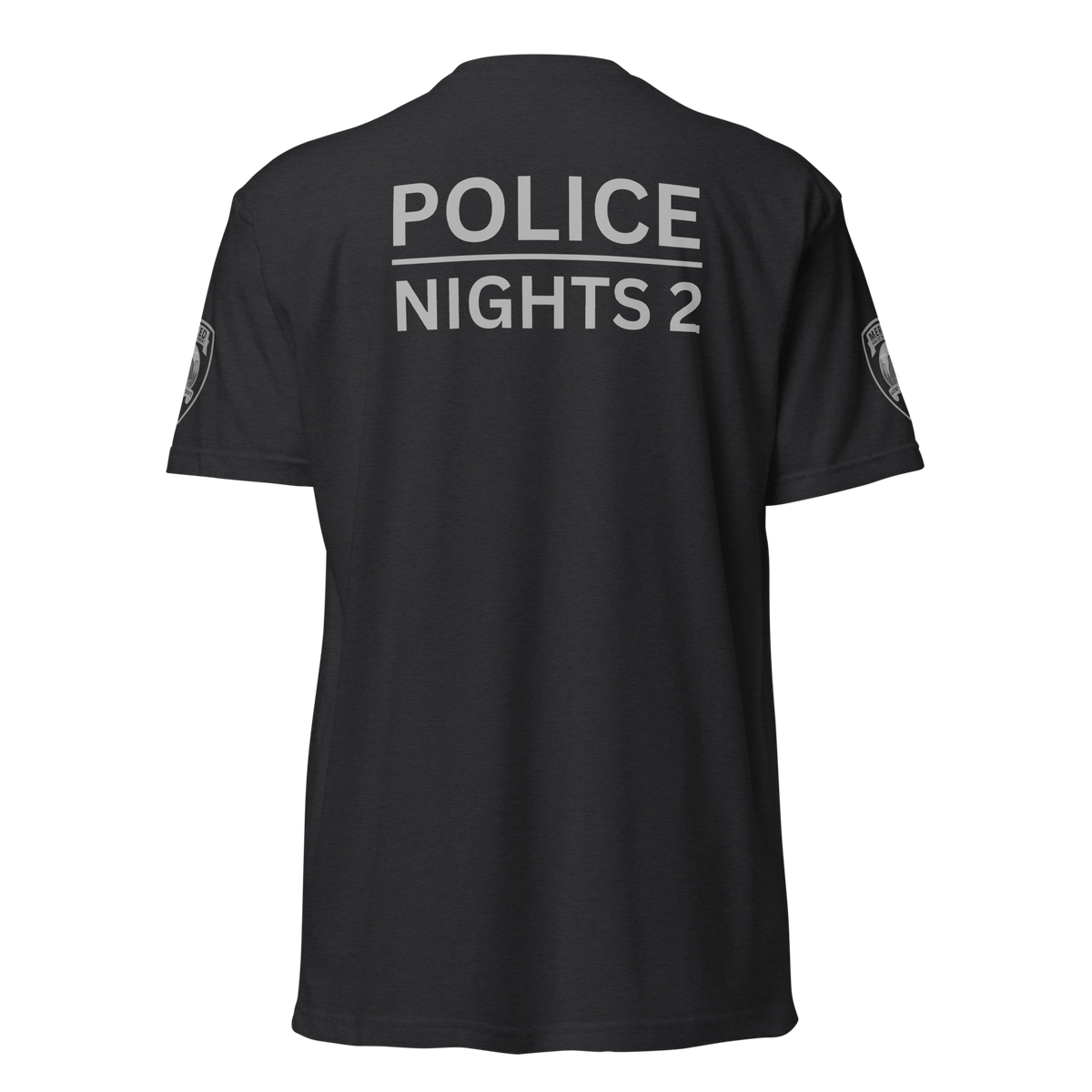 Nights 2 Patrol Officer T-Shirt - back view