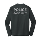 Merced Police Department Gang Sergeant D-Flex print performance fleece sweatshirt – back view – SLYR Apparel