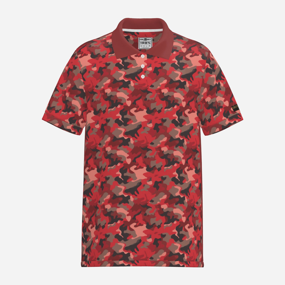 SLYR Apparel Red Alert Performance Golf Polo