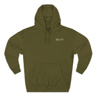 SLYR Apparel Never Forget grenade back patch fleece hoodie