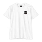 SLYR Apparel Shield distressed American flag graphic T-shirt