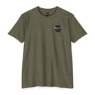SLYR Apparel Shield distressed American flag graphic T-shirt