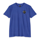 SLYR Apparel Shield distressed American flag graphic T-shirt