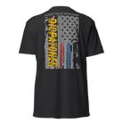 SLYR Apparel MPD Dispatcher T-Shirt – Red/Blue/Yellow