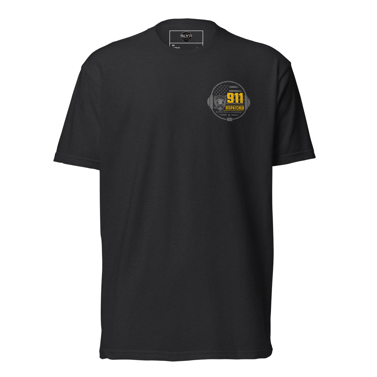 SLYR Apparel MPD Dispatcher T-Shirt - Yellow