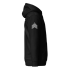 CSRT Sergeant pullover hoodie by SLYR Apparel — right view