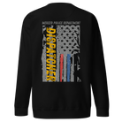 SLYR Apparel MPD Dispatcher Sweatshirt – Red/Blue/Yellow