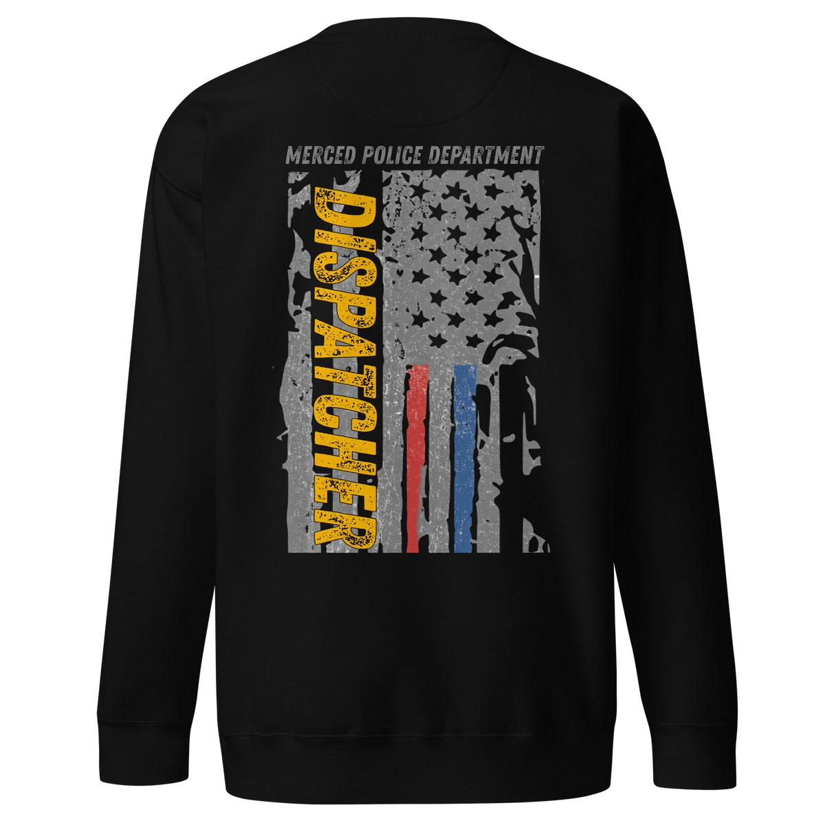 SLYR Apparel MPD Dispatcher Sweatshirt – Red/Blue/Yellow