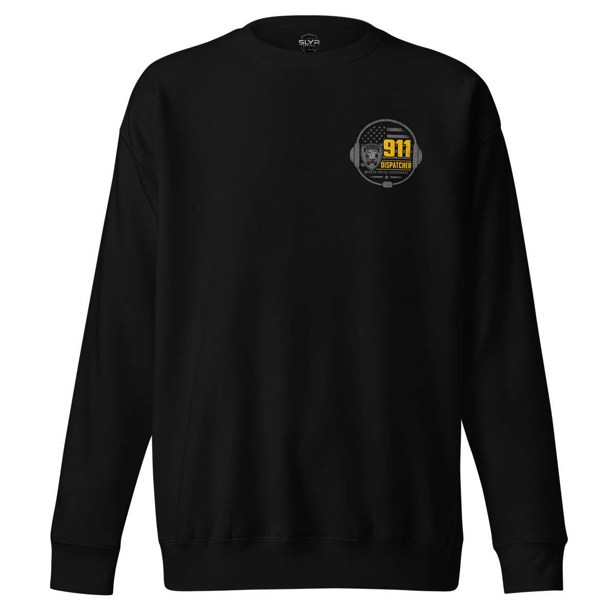 SLYR Apparel MPD Dispatcher Sweatshirt – Red/Blue/Yellow