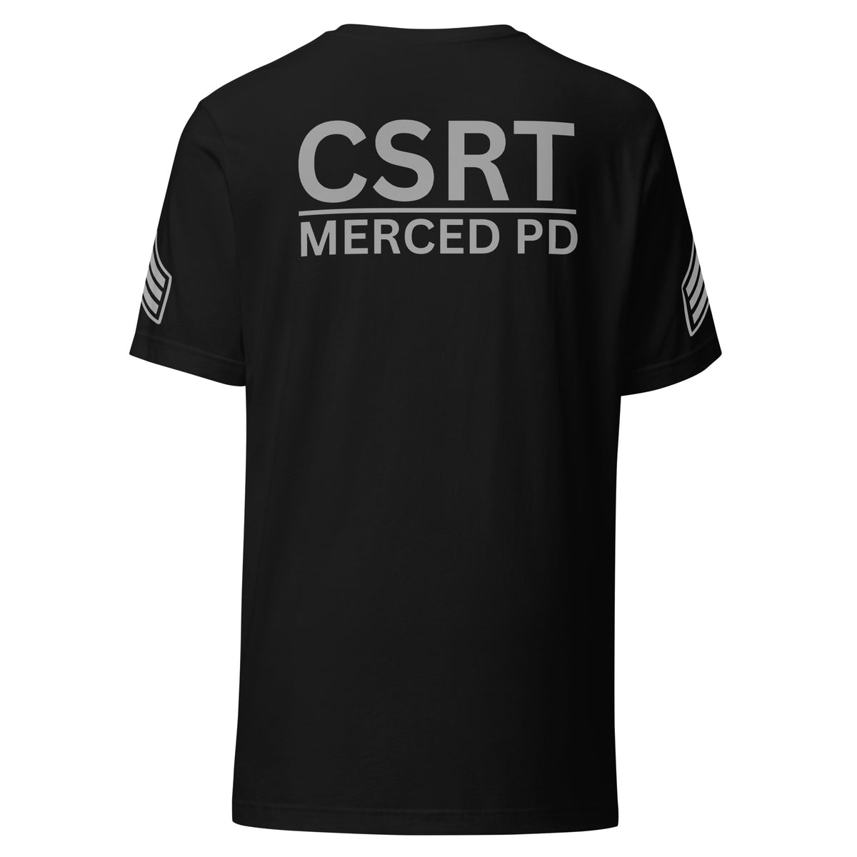 CSRT Sergeant T-shirt by SLYR Apparel — back view