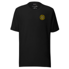 California Parole EMU T-Shirt by SLYR Apparel in black – front view