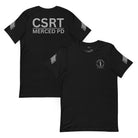 CSRT Sergeant T-shirt by SLYR Apparel — front and back view