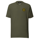 CDC Parole EMU Unit T-Shirt by SLYR Apparel in military green – front view
